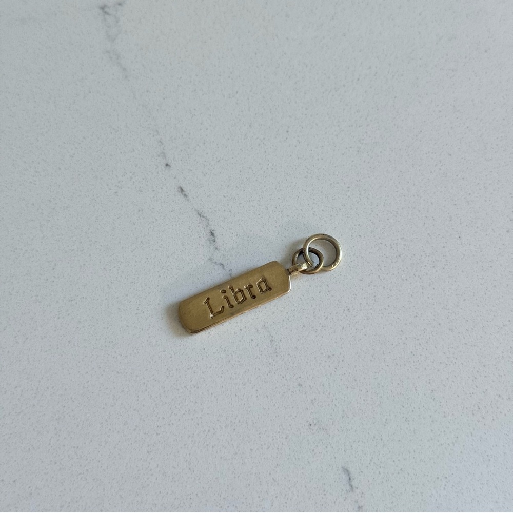 Libra Zodiac Charm